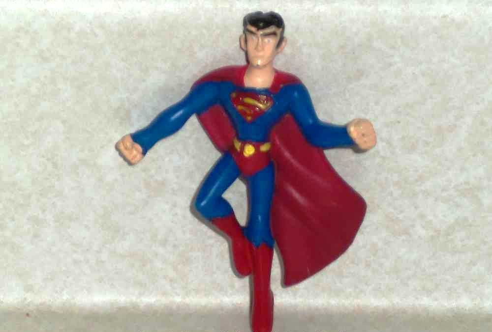 McDonald's 2007 Legion of Super Heroes Superman Figure Happy Meal