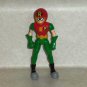 Teen Titans Robin Wearing Motorcycle Helmet Action Figure Bandai 2003 DC Comics Loose Used