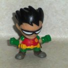 Teen Titans 1.5" Robin with Big Head Action Figure Bandai 2004 DC Comics Loose Used