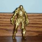 Pirates of the Caribbean At World's End Metallic Jack Sparrow Gold Action Figure Zizzle Loose Used