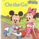 Disney Babies On the Go Golden Board Book Mickey Mouse Minnie Used