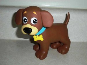 Chewy Vuiton Dora Purse Dog Toy