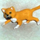 Topps 1998 PVC Cat Figure Toy Animal Kitten Kitty Loose Used