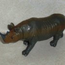 Toy Major Plastic Rhinoceros Rhino 1998 Loose Used