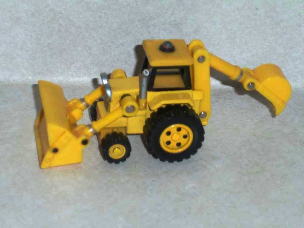 Scoop Backhoe Bob The Builder Vehicle HIT/K Chapman Loose Used