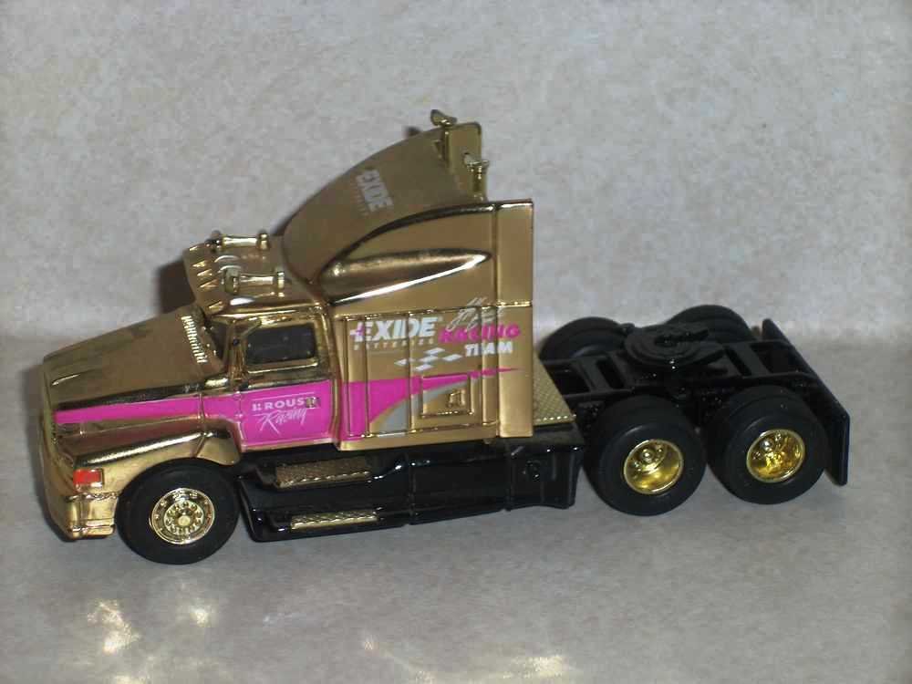 Racing Champions Excide Racing Gold Semi-Truck 1993 Loose Used