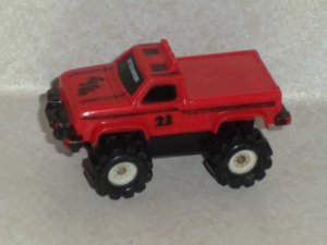 Mcdonald's Stomper Mini II 4X4's Ford Ranger Red Truck 1986 Loose Used