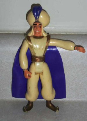 Disney's Aladdin Prince Ali Action Figure Mattel 1993 Loose Used