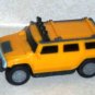 McDonald's 2006 Hummer H2 SUV Yellow Happy Meal Toy Loose Used