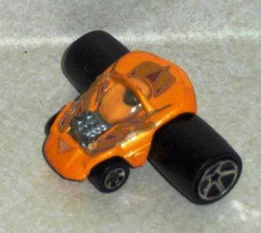 McDonald's 2004 Hot Wheels Fatbax Silhouette Car Happy Meal Toy Loose Used