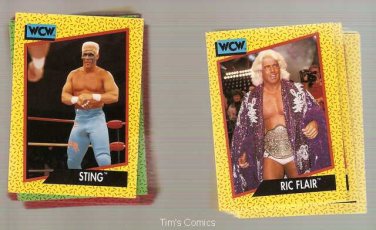 World Championship Wrestling 1991 Lot of 70 Cards WCW Impel