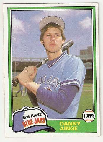 1981 Topps Traded Baseball Card #727 Danny Ainge XRC NM