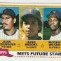 1981 Topps Baseball Card #259 Juan Berenguer Hubie Brooks RC Mookie Wilson Rookie EX-MT
