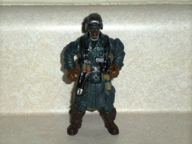 Chap Mei Freedom Force Flamethrower Burns 4" Action Figure 2002 Loose Used