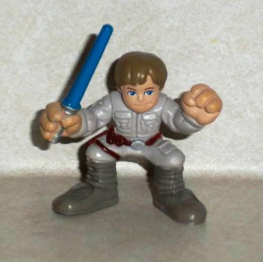 Star Wars Galactic Heroes Luke Skywalker Action Figure Hasbro 2006 Loose Used