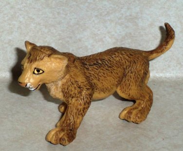 Safari Ltd. 1996 Lion Cub PVC Toy Animal Loose Used