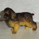 2.5" Cocker Spaniel Dog PVC Toy Animal Loose Used