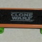 Mcdonald's 2010 Star Wars Clone Wars Yoda Mini Skateboard  Happy Meal Toy Loose Used