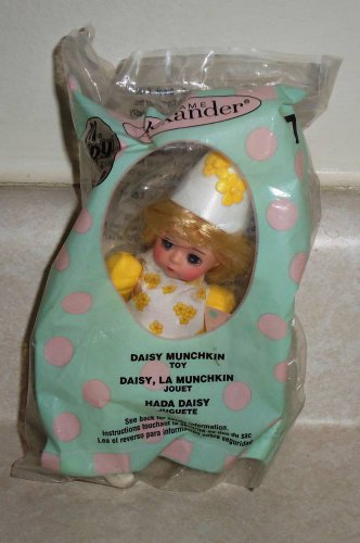 McDonald's 2007 Madame Alexander Wizard of Oz Daisy Munchkin Doll Happy Meal Toy In Package