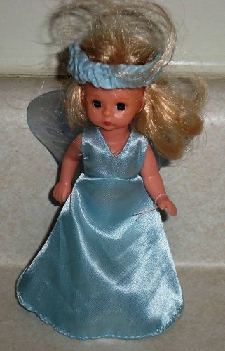 McDonald's 2004 Madame Alexander Blue Fairy Doll Happy Meal Toy Loose Used