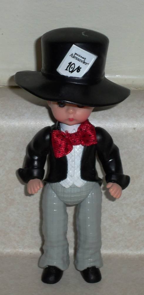 McDonald's 2010 Madame Alexander Mad Hatter Doll Happy Meal Toy Loose Used