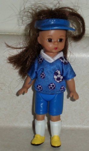 McDonald's 2005 Madame Alexander Kick It Girl Doll Happy Meal Toy Loose Used