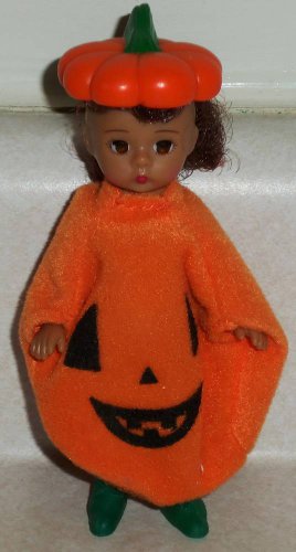 McDonald's 2003 Madame Alexander Halloween Pumpkin Costume Doll Happy Meal Toy Loose Used