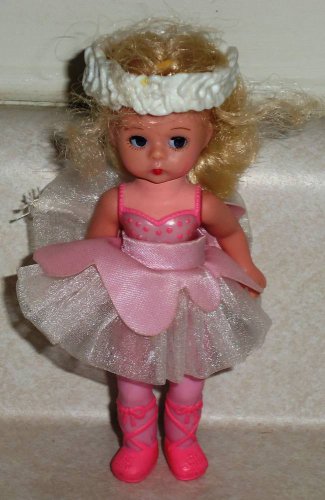 McDonald's 2003 Madame Alexander Pink Fairy Doll No Tag Happy Meal Toy Loose Used