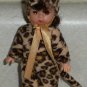 McDonald's 2003 Madame Alexander Halloween Leopard Costume Doll Happy Meal Toy Loose Used