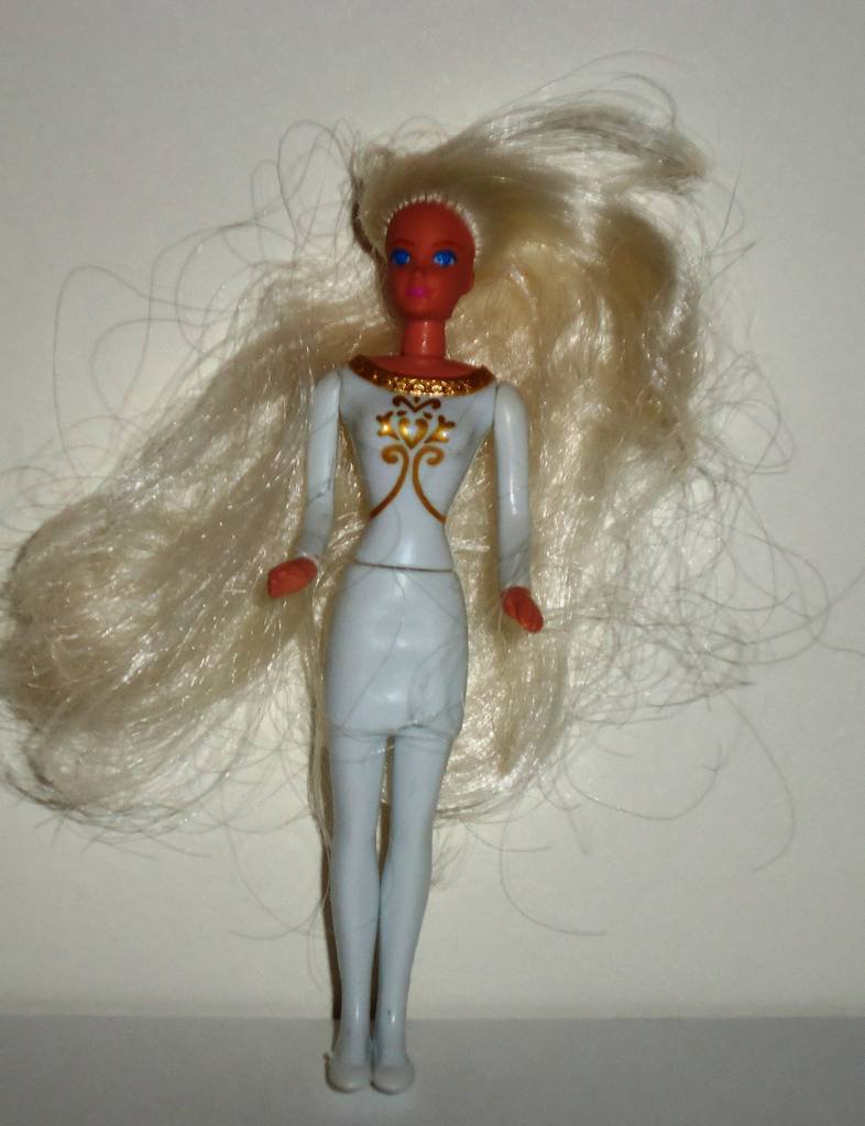 McDonald's 1997 Barbie Wedding Rapunzel Barbie Doll without Skirt 