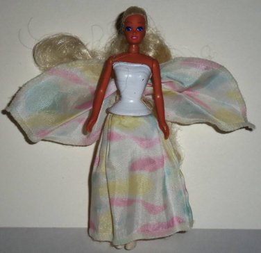 New in Bag 1996 Vintage Angel Princess Barbie McDonald's Happy Meal Toy or Cake Topper