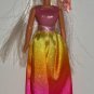 McDonald's 2000 Barbie Rainbow Princess Barbie Doll Happy Meal Toy Loose