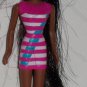 McDonald's 1998 Barbie Bead Blast Christie Barbie Doll Happy Meal Toy Loose Used