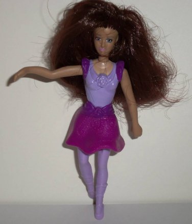 McDonald's 2006 Barbie Dancing Princesses Princess Ashlyn Doll Happy Meal Toy Loose Used