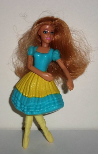 McDonald's 2006 Barbie Dancing Princesses Princess Hadley Doll Happy Meal Toy Loose Used
