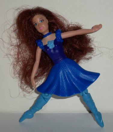 McDonald's 2006 Barbie Dancing Princesses Princess Courtney Doll Happy Meal Toy Loose Used
