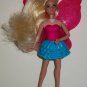 McDonald's 2011 Barbie A Fairy Secret Barbie in Pink and Blue Dress Happy Meal Toy Loose Used