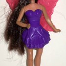 McDonald's 2011 Barbie A Fairy Secret Raquelle in Dark Purple Dress Doll Happy Meal Toy Loose