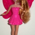 McDonald's 2011 Barbie A Fairy Secret Fairy Doll in Light Pink Dress Happy Meal Toy Loose