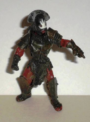 Lord of the Rings Uruk Hai Captain 3" Action Figure Loose Used