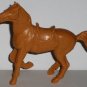 Tan Horse Plastic Toy Cowboys Indians Loose Used