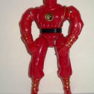 Mighty Morphin' Power Rangers Sword Slashing Red Ninja Ranger Action Figure Bandai 1995 Loose Used