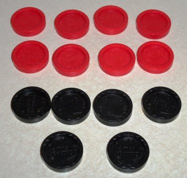 Lot Of 14 Connect Four Replacement Game Pieces Loose Used