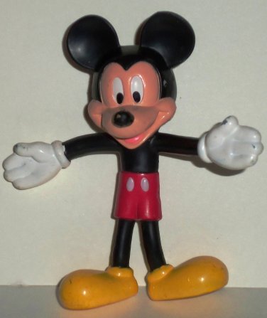 Kellogg's Mickey Mouse PVC Figure Disney Loose Used