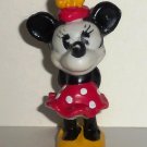 Disney Minnie Mouse Classic White Face PVC Figure Loose Used