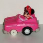 McDonald's 1989 Disney Mickey's Birthdayland Minnie's Convertible Happy Meal Toy Mouse Car Loose