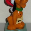 Mcdonald's 2000 Disney Mickey's Once Upon A Christmas Pluto Figure Happy Meal Toy Loose Used