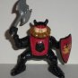 Fisher-Price Great Adventures Black Knight King With Axe & Shield Figure 1994 Loose Used