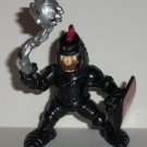 Fisher-Price Great Adventures Black Knight Chain Mace & Dragon Shield Figure 1994 Loose Used