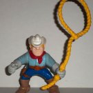 Fisher-Price Great Adventures Wild Western Town Cowboy w/ Lasso Figure 1996 Loose Used